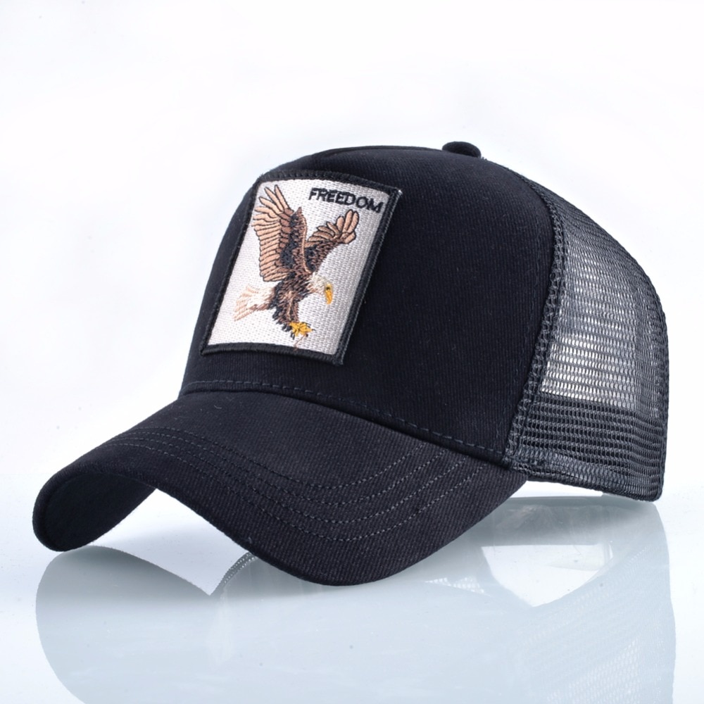 Fashion Animals Baseball Caps Men Women Snapback Hip Hop Hat Summer Breathable Unisex Streetwear