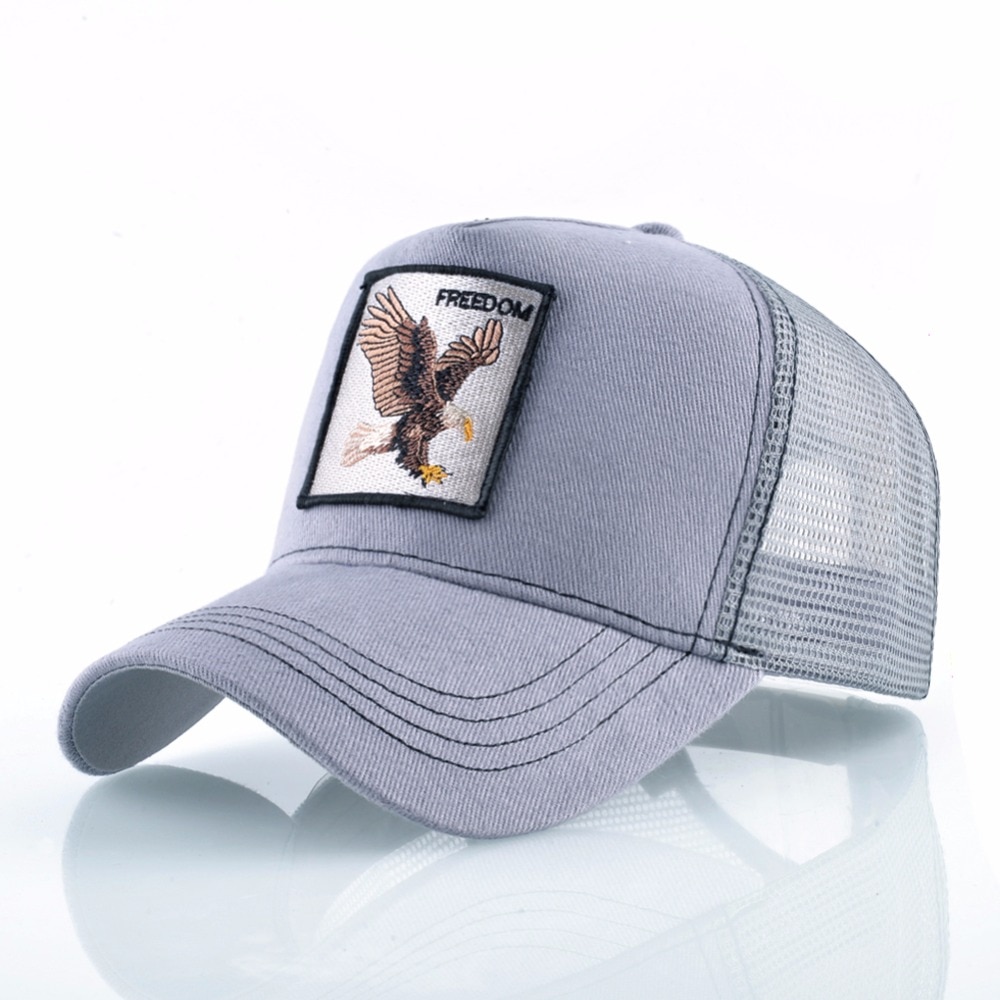 Fashion Animals Baseball Caps Men Women Snapback Hip Hop Hat Summer Breathable Unisex Streetwear