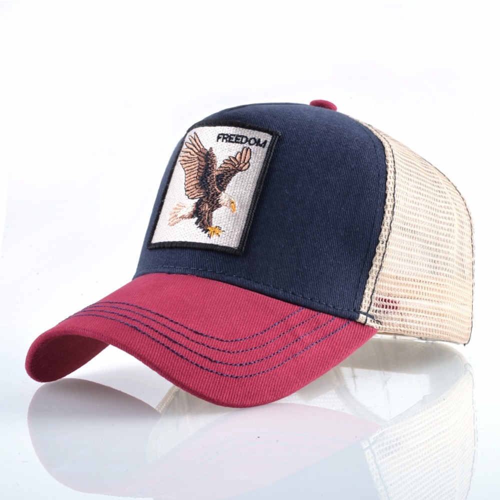 Fashion Animals Baseball Caps Men Women Snapback Hip Hop Hat Summer Breathable Unisex Streetwear