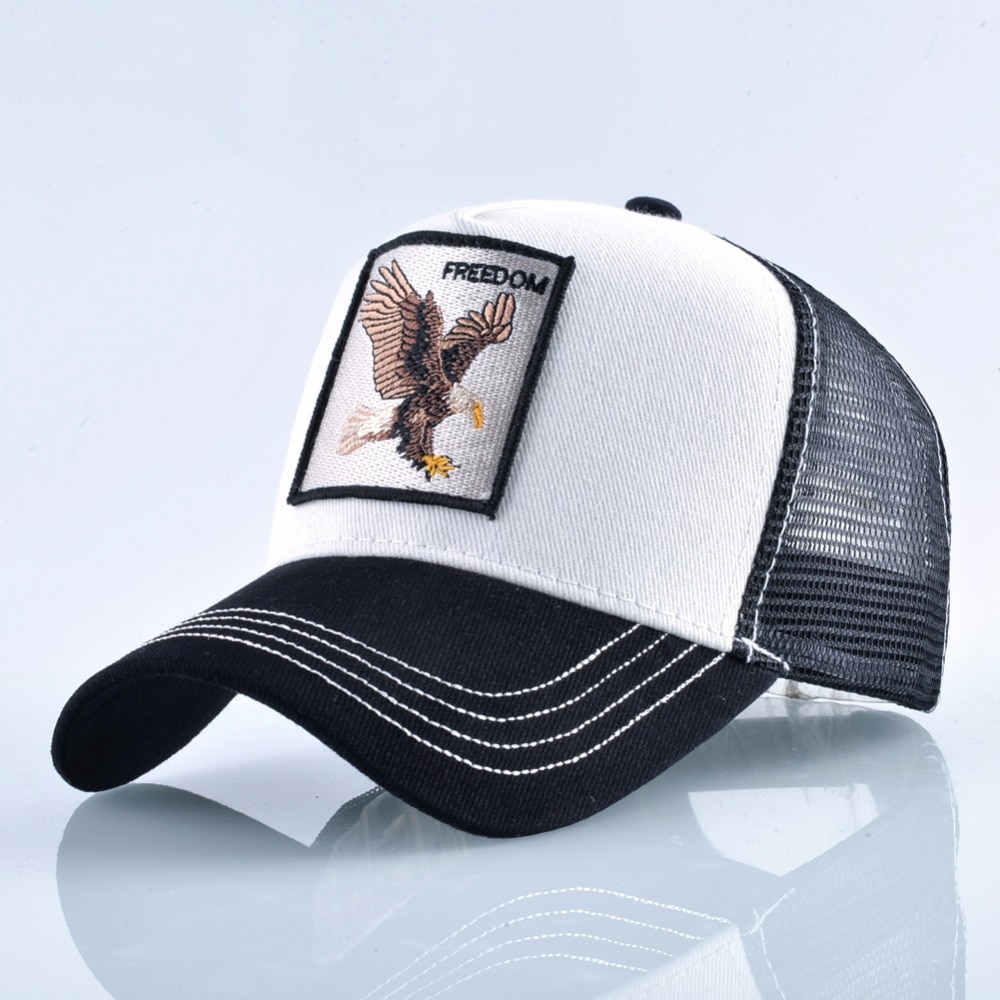 Fashion Animals Baseball Caps Men Women Snapback Hip Hop Hat Summer Breathable Unisex Streetwear