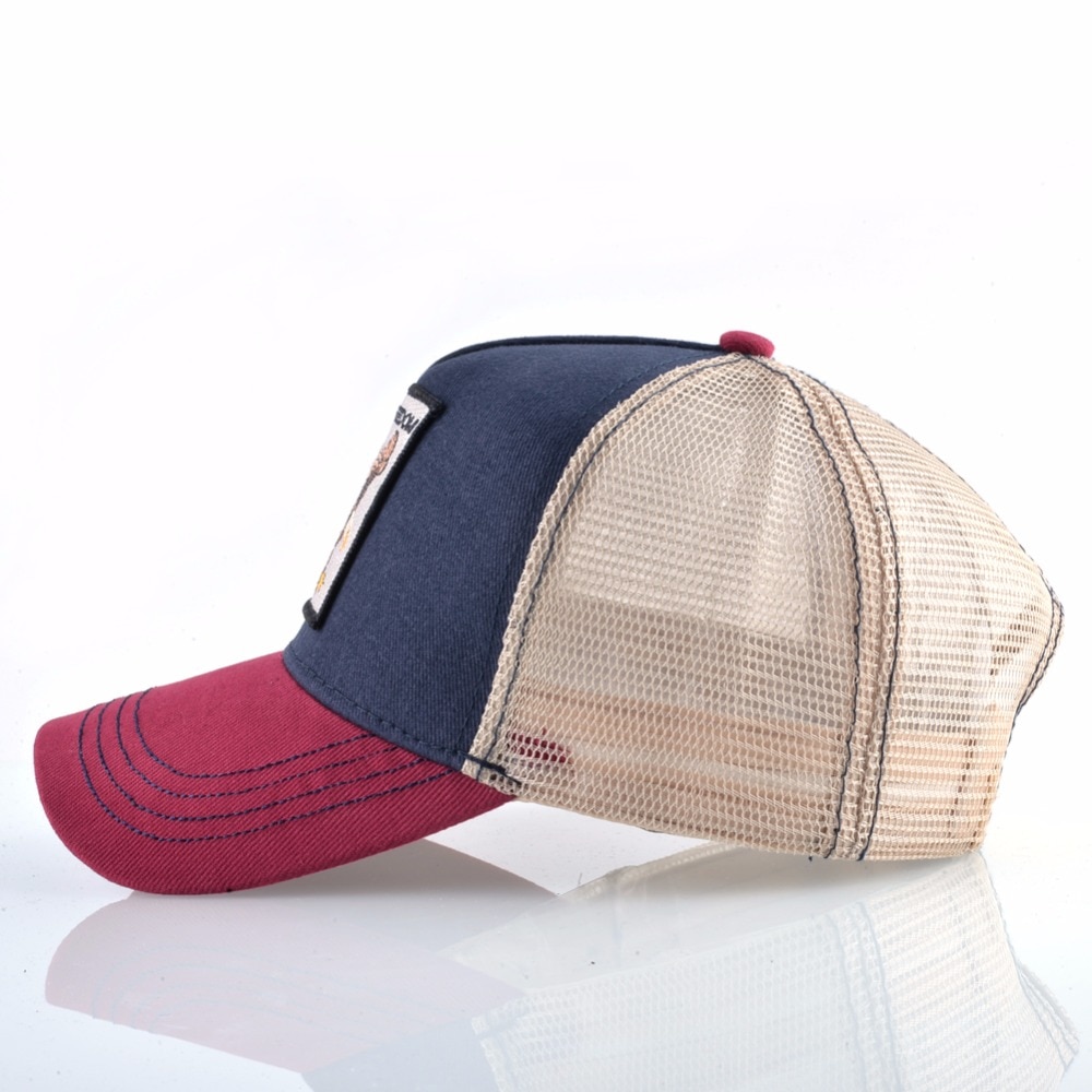 Fashion Animals Baseball Caps Men Women Snapback Hip Hop Hat Summer Breathable Unisex Streetwear