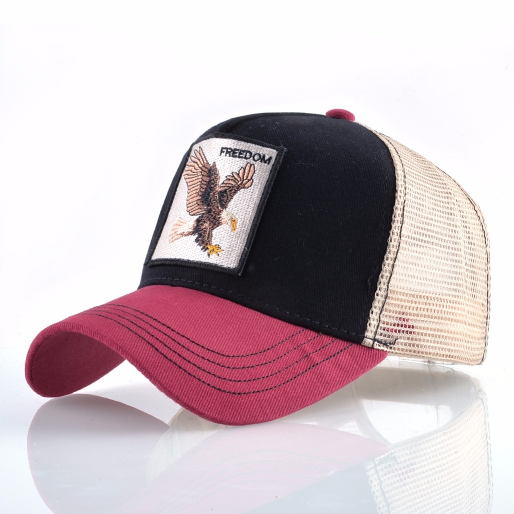 Fashion Animals Baseball Caps Men Women Snapback Hip Hop Hat Summer Breathable Unisex Streetwear